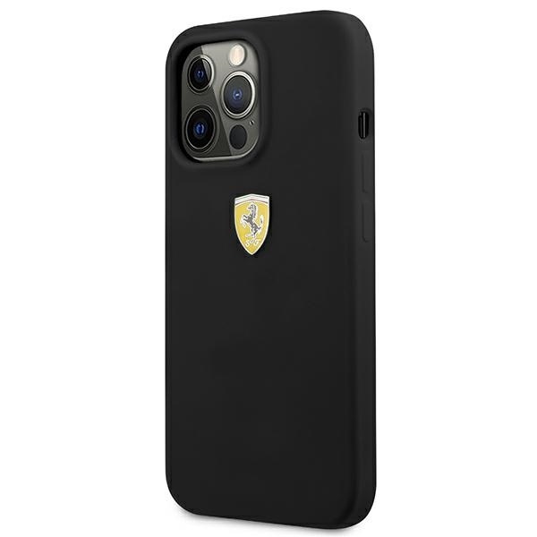 Ferrari FESSIHCP13LBK iPhone 13 Pro / 13 6,1" czarny/black hardcase Silicone