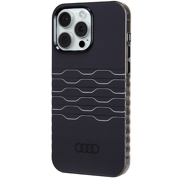 Etui Audi IML MagSafe na iPhone 15 Pro Max - czarne