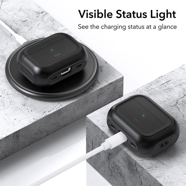 ESR Orbit Halolock z MagSafe na Apple AirPods Pro 1 / 2 - czarne