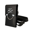 KARL LAGERFELD TOREBKA KLWBSAKLCK CZARNY/BLACK AUTOGRAPH CHAIN