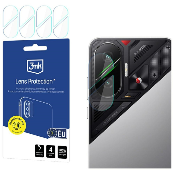 Ochrona na obiektyw aparatu 3MK Lens     Protect do Xiaomi Poco F7 4szt