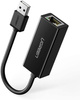 UGREEN EXTERNAL NETWORK ADAPTER RJ45 - USB 2.0 100 MBPS ETHERNET BLACK (CR110 20254)