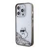 Etui Karl Lagerfeld Liquid Glitter Choupette do iPhone 15 Pro Max - przezroczyste