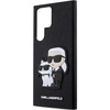 KARL LAGERFELD KLHCS23LSANKCPK S23 ULTRA S918 HARDCASE CZARNY/BLACK SAFFIANO KARL & CHUPETTE