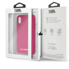 Karl Lagerfeld KLHCPXSLROG iPhone X/Xs hardcase fuksja/fushia Silicone