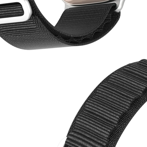 Sportowy pasek ze sprzączką do Apple Watch Ultra / 9 / 8 / 7 / 6 / SE / 5 / 4 / 3 / 2 / 1 (42, 44, 45, 49 mm) Dux Ducis Strap GS Version - czarny