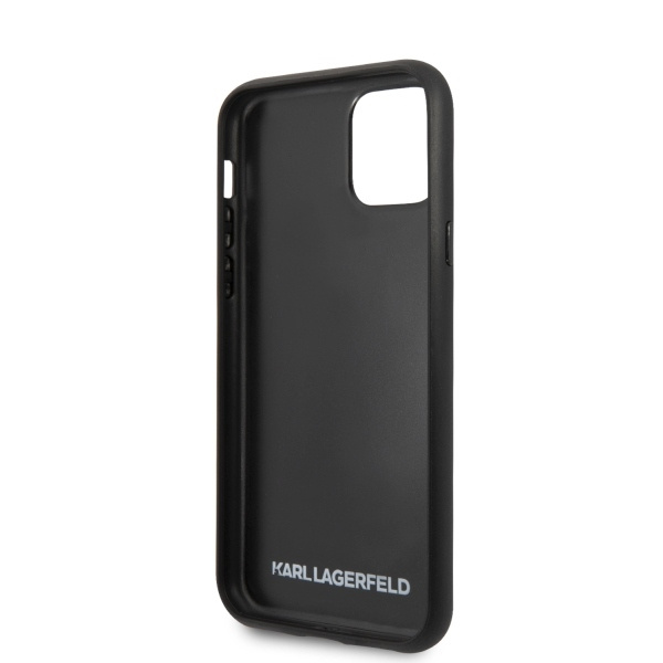 Karl Lagerfeld KLHCN58CRKBK iPhone 11Pro hardcase czarny/black Croco