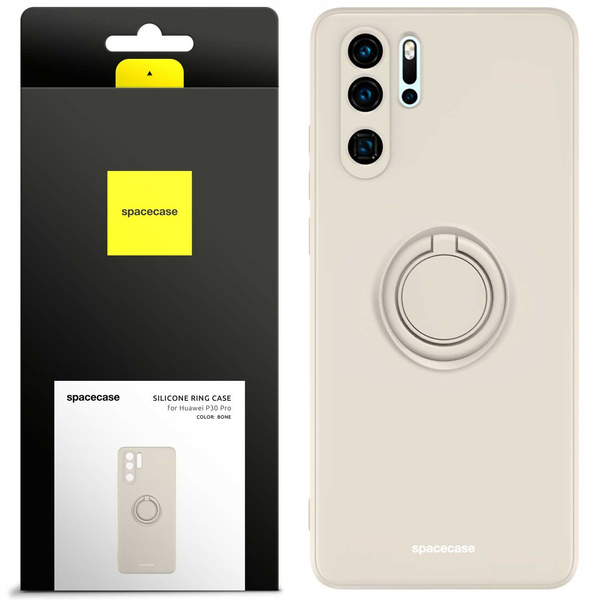 Spacecase Etui Silicone Ring Huawei P30 Pro bone