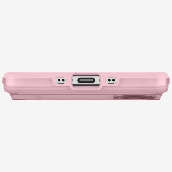 Etui UNIQ Clario do iPhone Air Magclick  Charging różowy