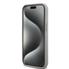 DKNY DKHCP15SPRTHSLE iPhone 15 / 14 / 136.1" beżowy/beige hardcase Leather Mono Stripe & Metal Logo