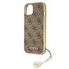 GUESS GUHCP13MGF4GBB IPHONE 13/14/15 6.1 "BRONZE / BROWN HARDCASE 4G CHARMS COLLECTION