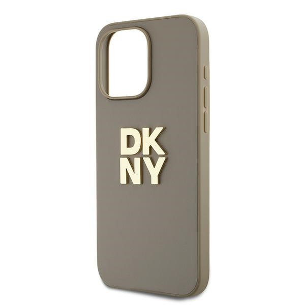 DKNY DKHCP15XPBSWSE iPhone 15 Pro Max6.7" beżowy/beige hardcase Wrist Strap Stock Logo