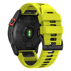 TECH-PROTECT ICONBAND PRO GARMIN FENIX 5 / 6 / 6 PRO / 7 LIME/BLACK