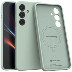 Spacecase Etui Silicone Mag Galaxy S25+ mint