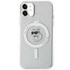KARL LAGERFELD KLHMN61HFCCNOT IPHONE 11 /XR TRANSPARENT/TRANSPARENT HARDCASE IML CHOUPETTE MAGSAFE