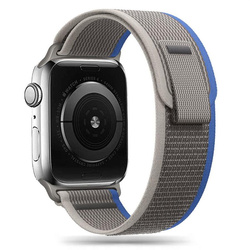 TECH-PROTECT NYLON APPLE WATCH 4 / 5 / 6 / 7 / 8 / 9 / SE (38 / 40 / 41 MM) GREY/BLUE