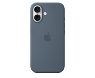 iPhone 17 Silicone Case with MagSafe - Anchor Blue MGEW4ZM/A