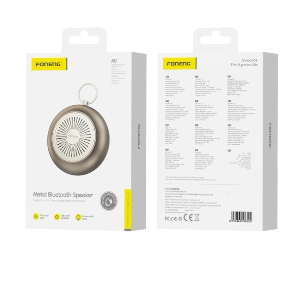FONENG bluetooth speaker M1 Brown
