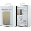 Guess Powerbank indukcyjny 15WGUPBM5AL4DMD 5000mAh złoty/gold MagSafe 4G Strassed Metal Logo