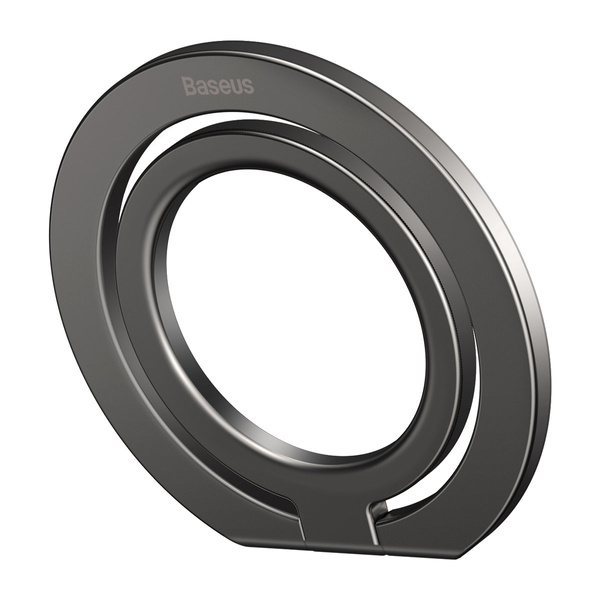 BASEUS HALO MAGNETIC RING HOLDER PHONE STAND GRAY (SUCH000013)