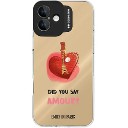 SBS CASE&ME Emily In Paris etui na iPhone 16 Plus AMOUR