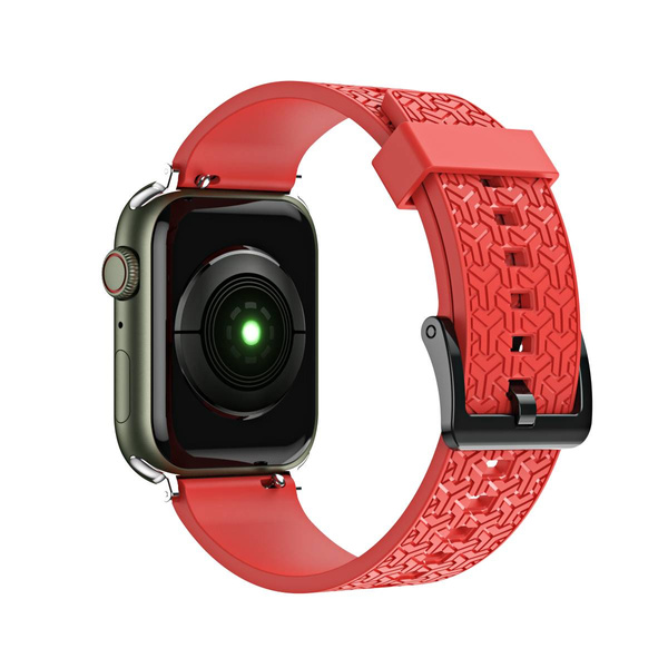 WATCH STRAP Y STRAP FOR APPLE WATCH 7 / SE (41/40 / 38MM) BAND WATCHBAND RED