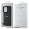 Guess GUHMP16LPSAPSMEK iPhone 16 Pro 6.3" czarny/black hardcase Saffiano Peony Classic Logo MagSafe