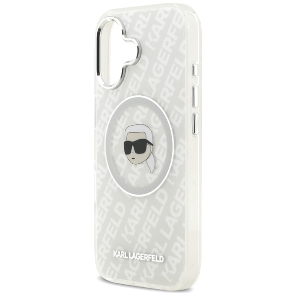 Etui Karl Lagerfeld IML Karl Head Logo   MagSafe do iPhone 17 szary