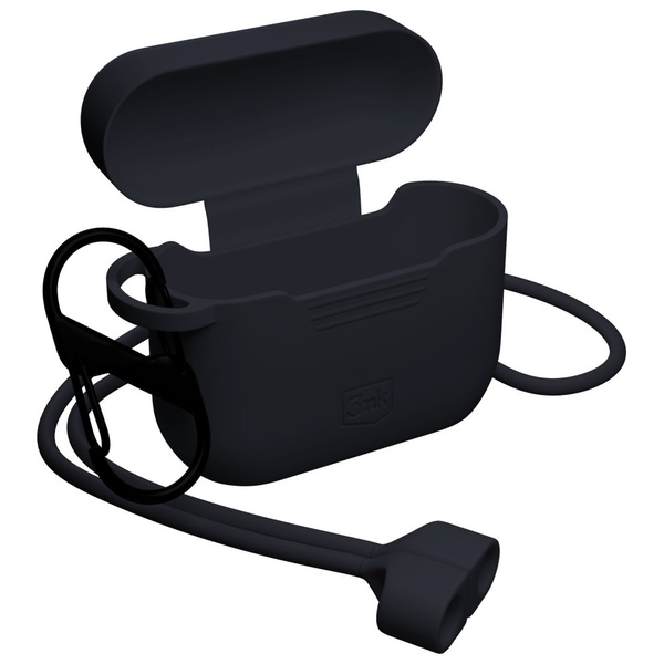 Etui 3MK Silicone AirPods Case do Apple AirPods Pro 3 czarny