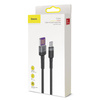 Baseus Cafule cable USB Type C SuperCharge 40W Quick Charge 3.0 QC 3.0 1m gray-black (CATKLF-PG1)