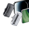 USAMS Powerbank 4500mAh USB-C/Lightning   20W PD Fast Charge srebrny/silver XB Series 4K5CD23302 (US-CD233)