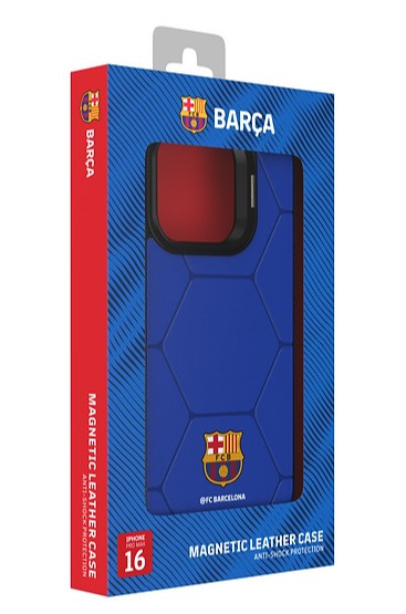 Etui FC Barcelona do iPhone 16 Pro Max Magnetic Case MagSafe OCFCBMCIP16PMBL Special Edition BL