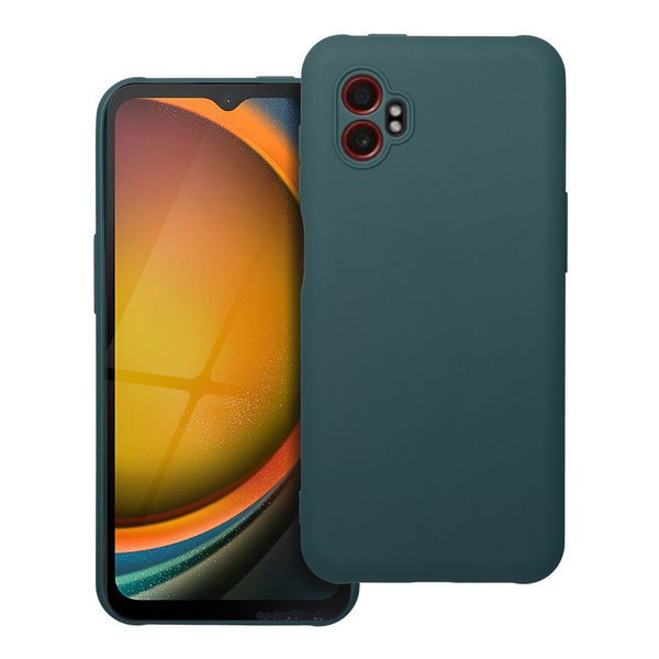 Futerał MATT do SAMSUNG Xcover 7 Pro ciemnozielony