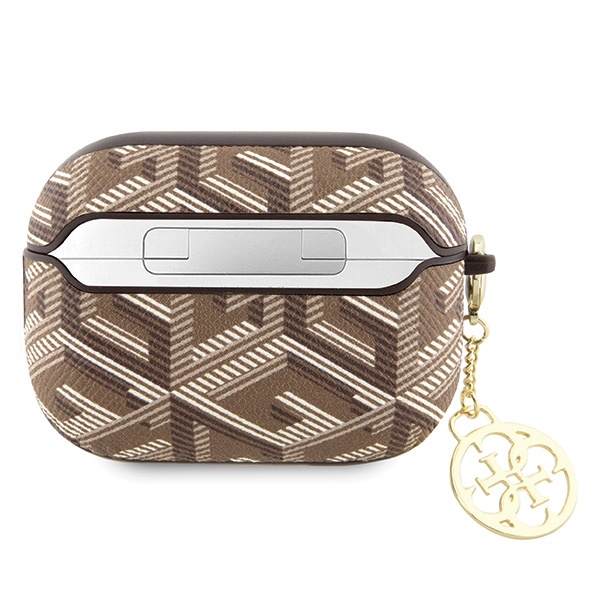 Guess GUAP2PGCE4CW AirPods Pro 2 (2022/2023) cover brązowy/brown GCube Charm