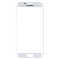 Front Glass With OCA Samsung s6 EDGE WHITE