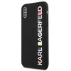KARL LAGERFELD KLHCPXBHWHBK IPHONE X/XS HARDCASE CZARNY/BLACK GLOSSY BAUHAUS