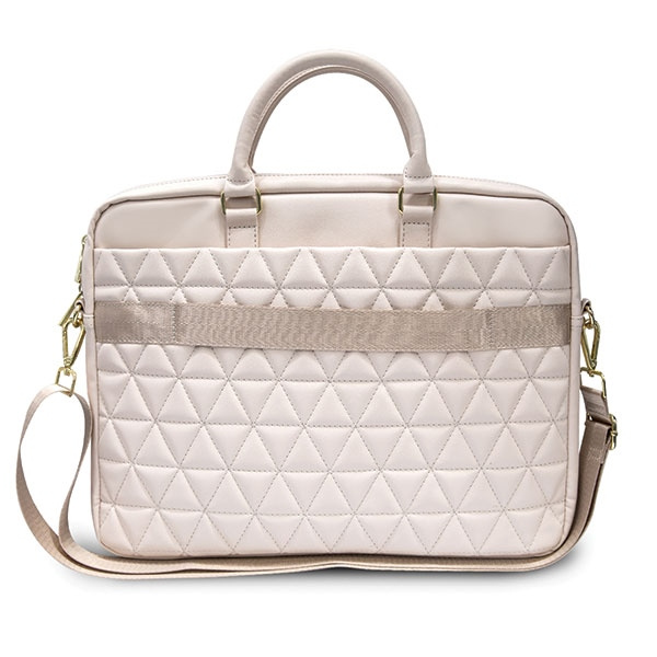 Guess Torba GUCB15QLPK 16" różowa/pinkQuilted