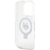 Karl Lagerfeld KLHMP15LHMRSCHH iPhone 15 Pro 6.1" white/white hardcase Ring Stand Choupette Head MagSafe
