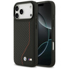 Etui BMW M Carbon Line & Logo MagSafe do iPhone 17 Pro Max czerwony
