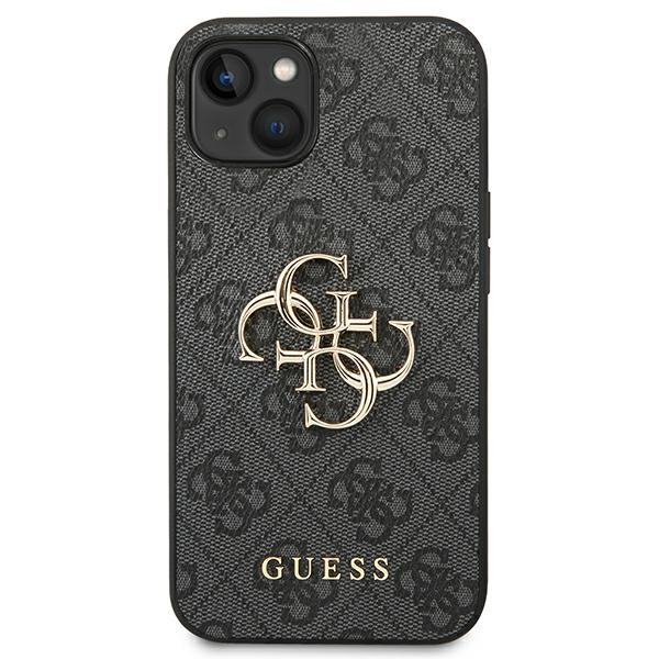 Guess GUHCP14S4GMGGR iPhone 14 / 15 / 136.1" szary/grey hardcase 4G Big Metal Logo