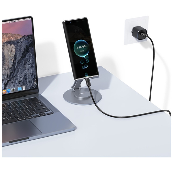 Kabel USAMS KY Series US-SJ698 3A USB-C  do USB-A 3m czarny