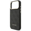 Etui Guess 4G z portfelem Magsafe do     iPhone 17 Pro Max czarny