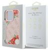 Guess GUHMP16LP4ROPEMCP iPhone 16 Pro    6.3" różowy/pink hardcase 4G Flowers Print MagSafe