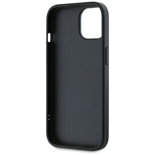 Etui Karl Lagerfeld Saffiano Athleisure  Stripes Cord do iPhone 15 różowy