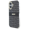 DKNY DKHMP16SHRHSEK iPhone 16 6.1"       czarny/black hardcase Repeat Texture Pattern With Stripe