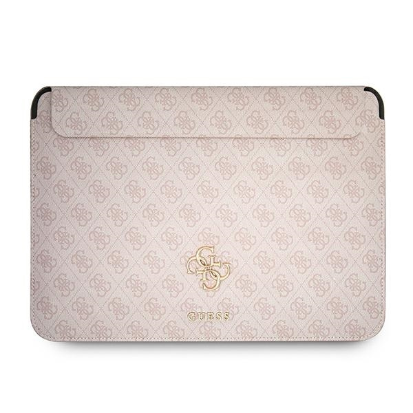 Guess Sleeve GUCS13G4GFPI 13" różowy/pink 4G Big Logo