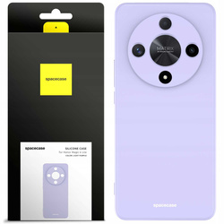 Spacecase Etui Silicone Case Honor Magic 6 lite light purple