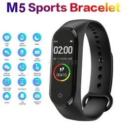 SMART BAND M5 CZARNY