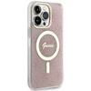 Guess GUHMP14XH4STP iPhone 14 Pro Max6.7" różowy/pink hardcase 4G MagSafe