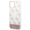 Guess GUHCP14SHG4MHP iPhone 14 / 15 / 136.1" różowy/pink hardcase 4G Pattern Script